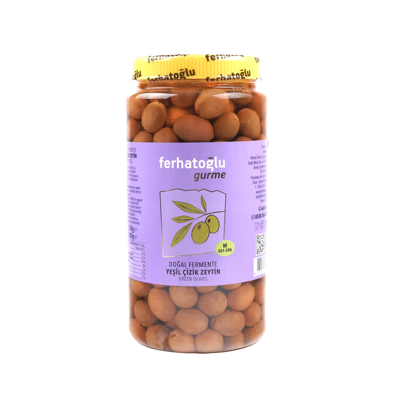 YEŞİL ÇİZİK ZEYTİN 2 NO (240-270)- 1 KG