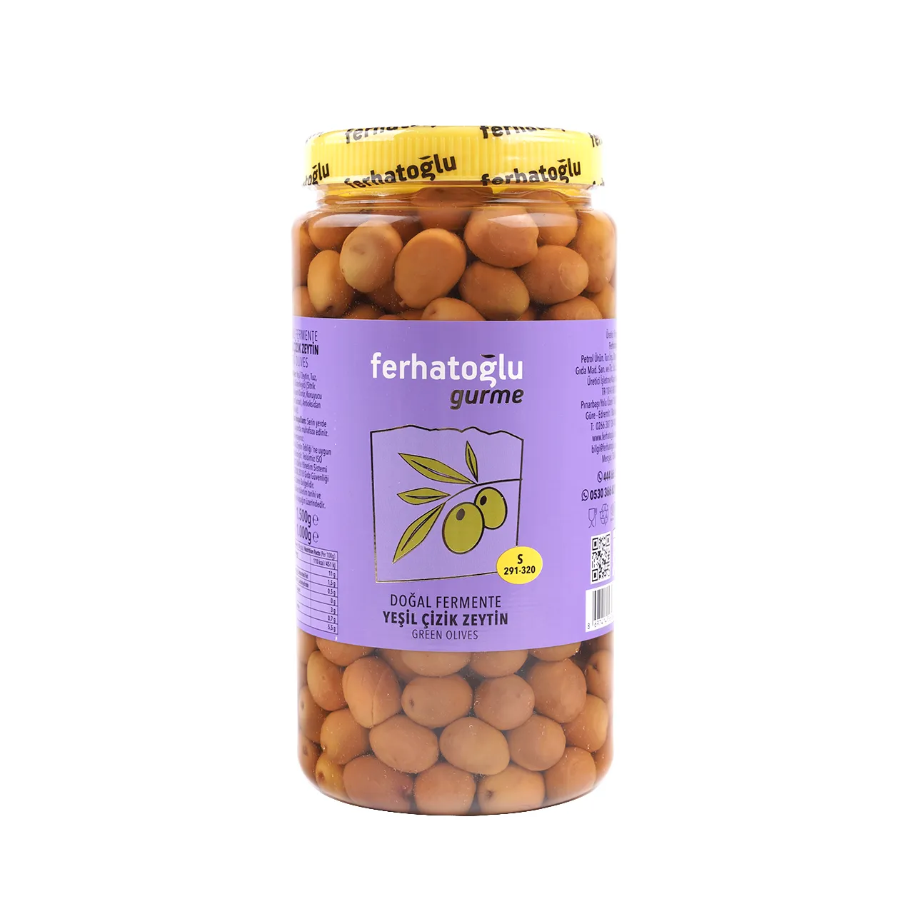 YEŞİL ÇİZİK ZEYTİN 3 NO (270-300)-  1 KG
