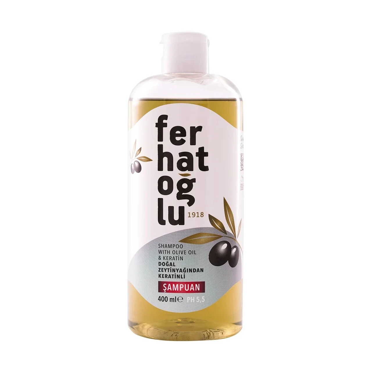 FERHATOĞLU ZEYTİNYAĞLI ŞAMPUAN 400 ML