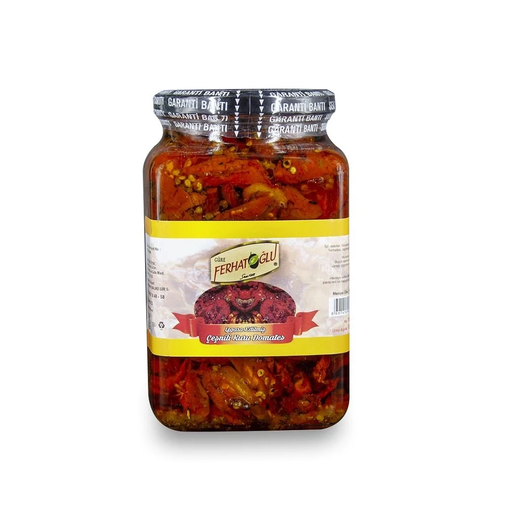 IZGARA EDİLMİŞ ÇEŞNİLİ KURU DOMATES 950 g.