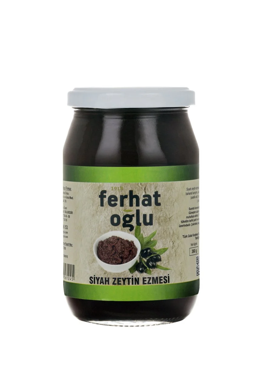 SİYAH ZEYTİN EZMESİ 370 CC