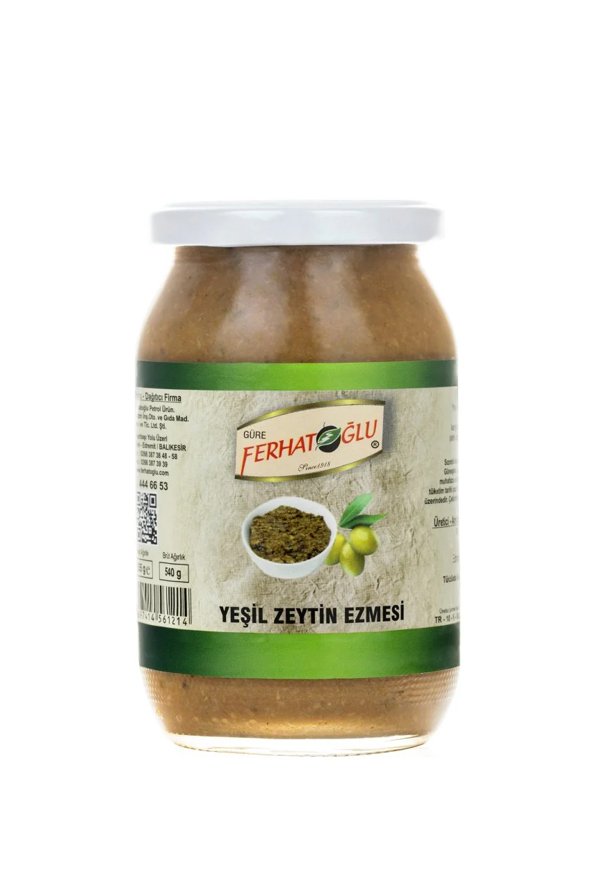 YEŞİL ZEYTİN EZMESİ 370 CC