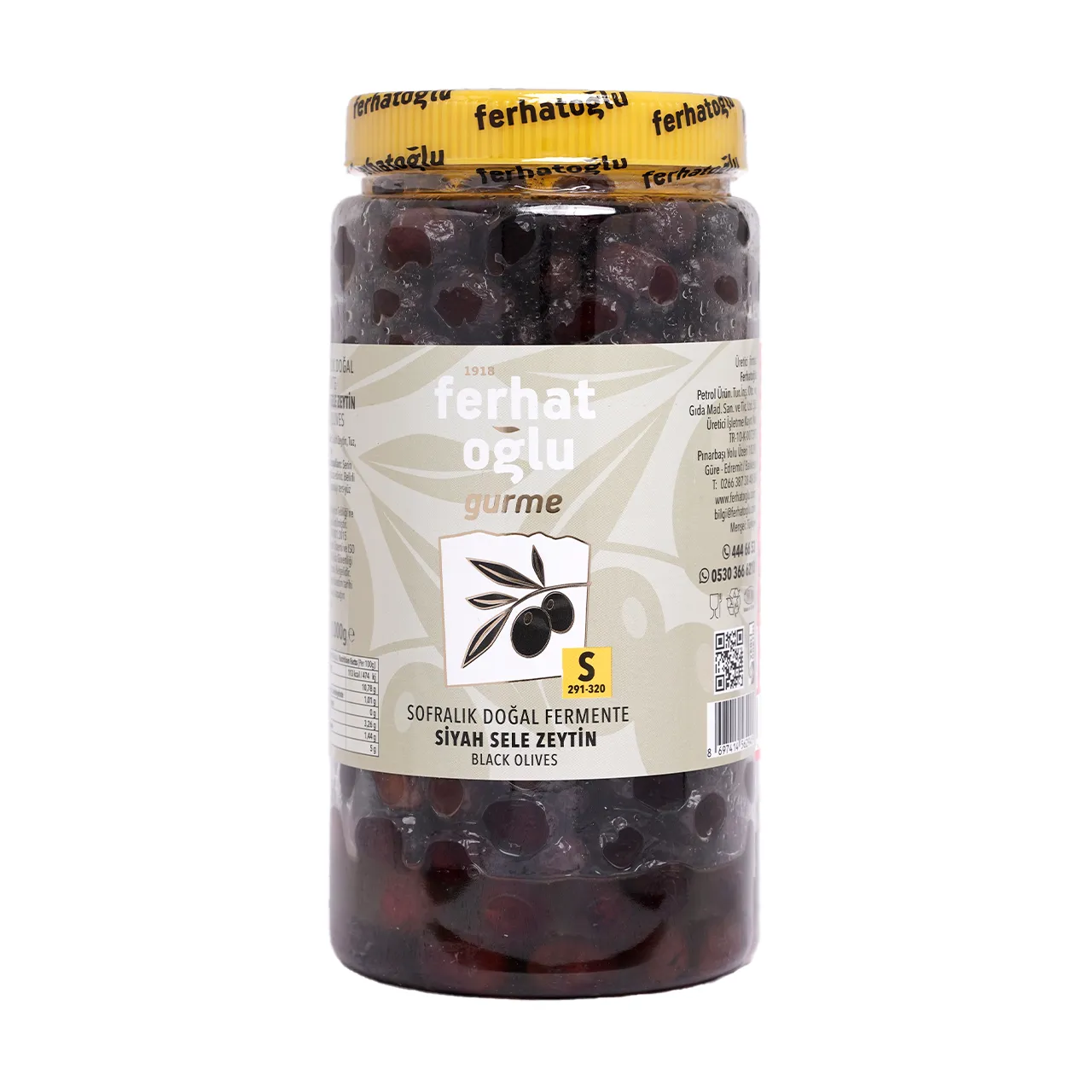 SİYAH SELE ZEYTİN 3 NO  (270-300) -1 KG