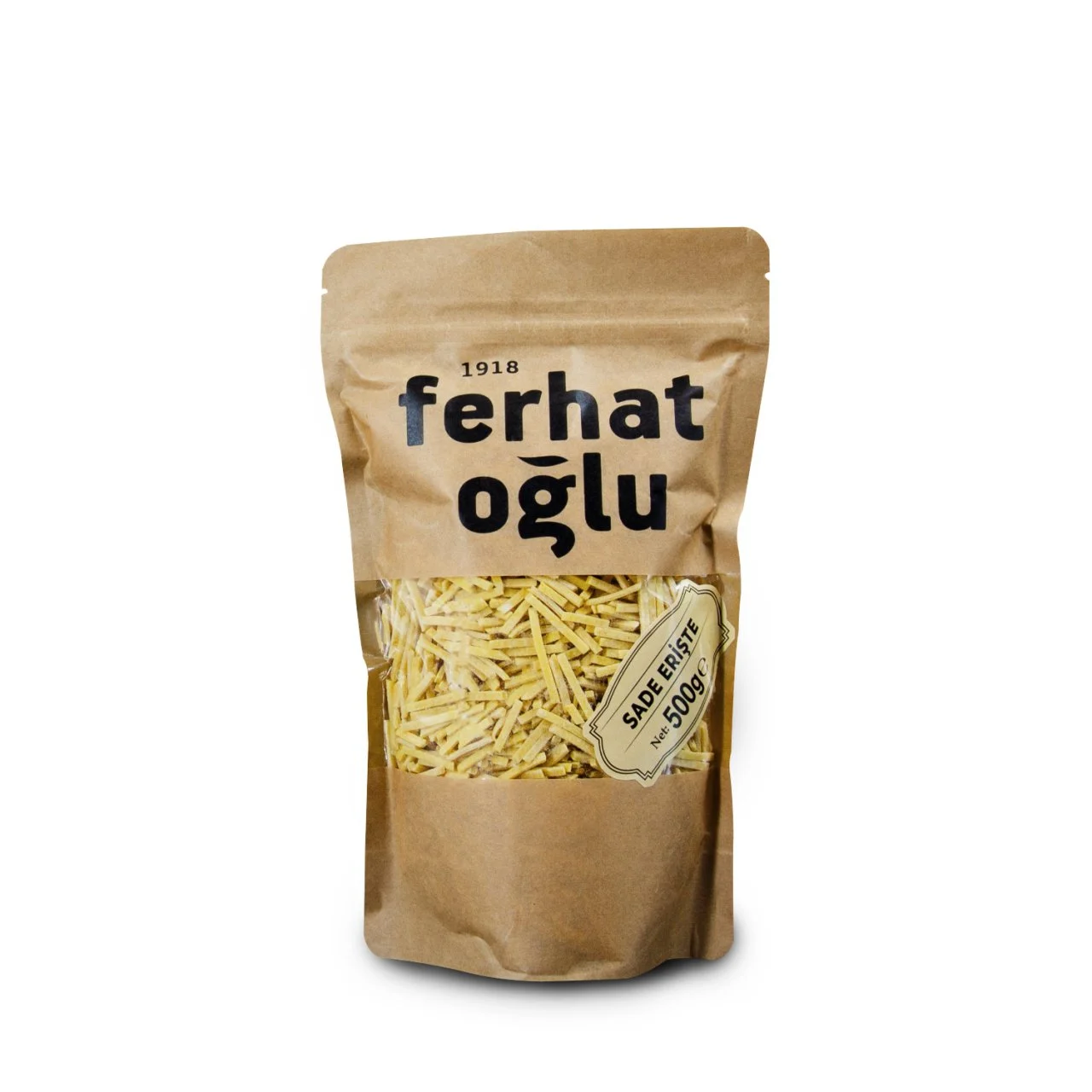 FERHATOĞLU SADE ERİŞTE 500 g.