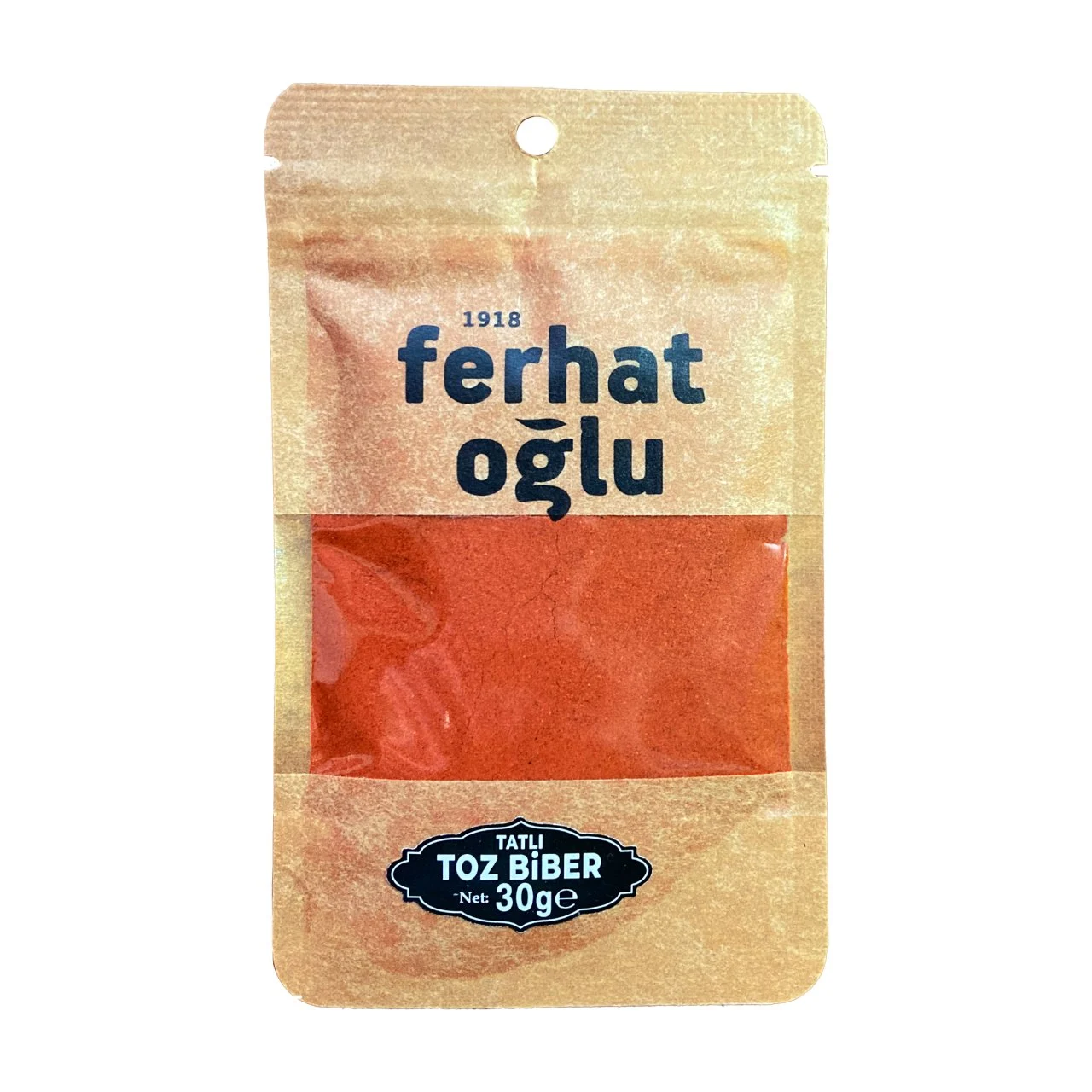 FERHATOĞLU TATLI TOZ BİBER 30 g.