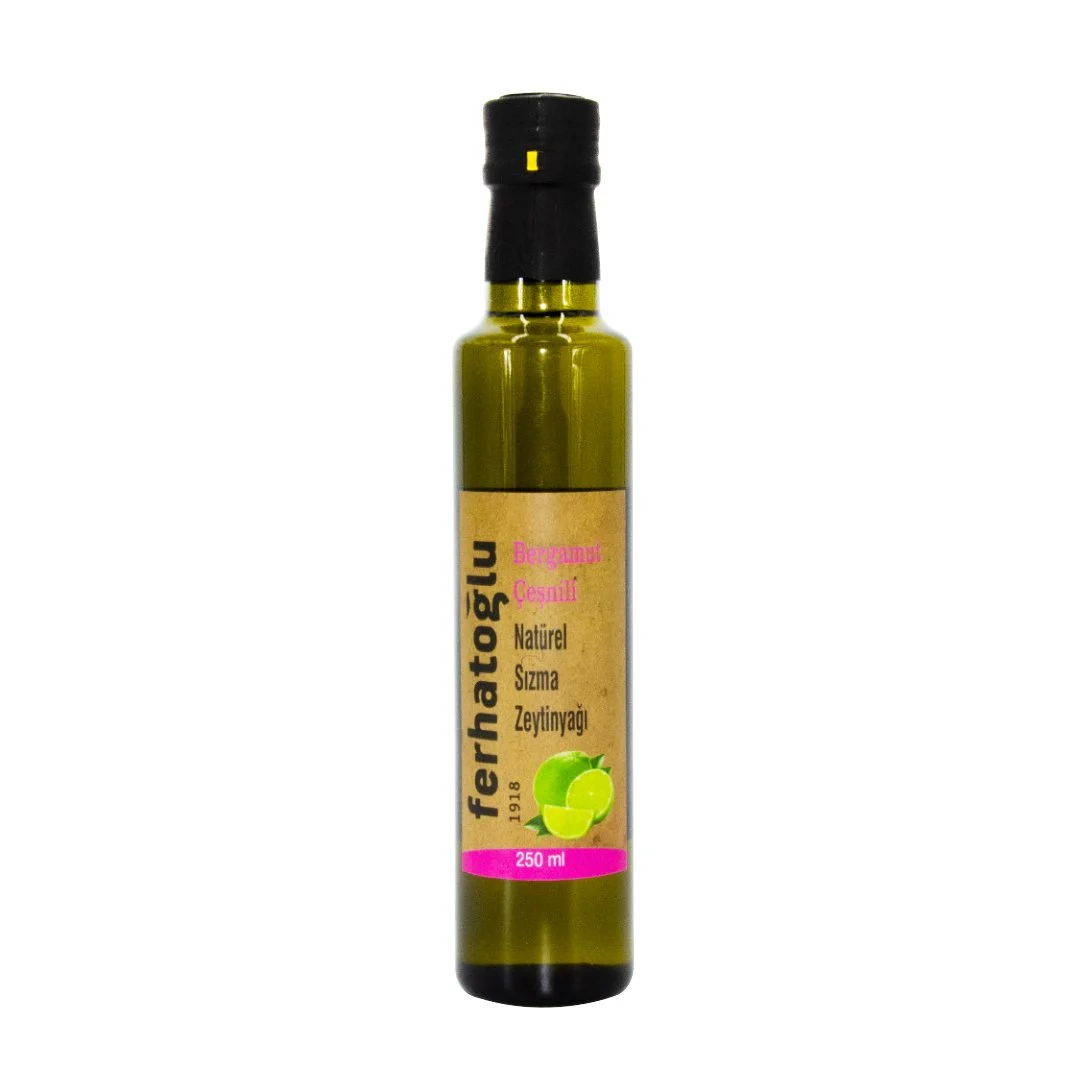 BERGAMOT ÇEŞNİLİ SIZMA ZEYTİNYAĞI 250 ml.