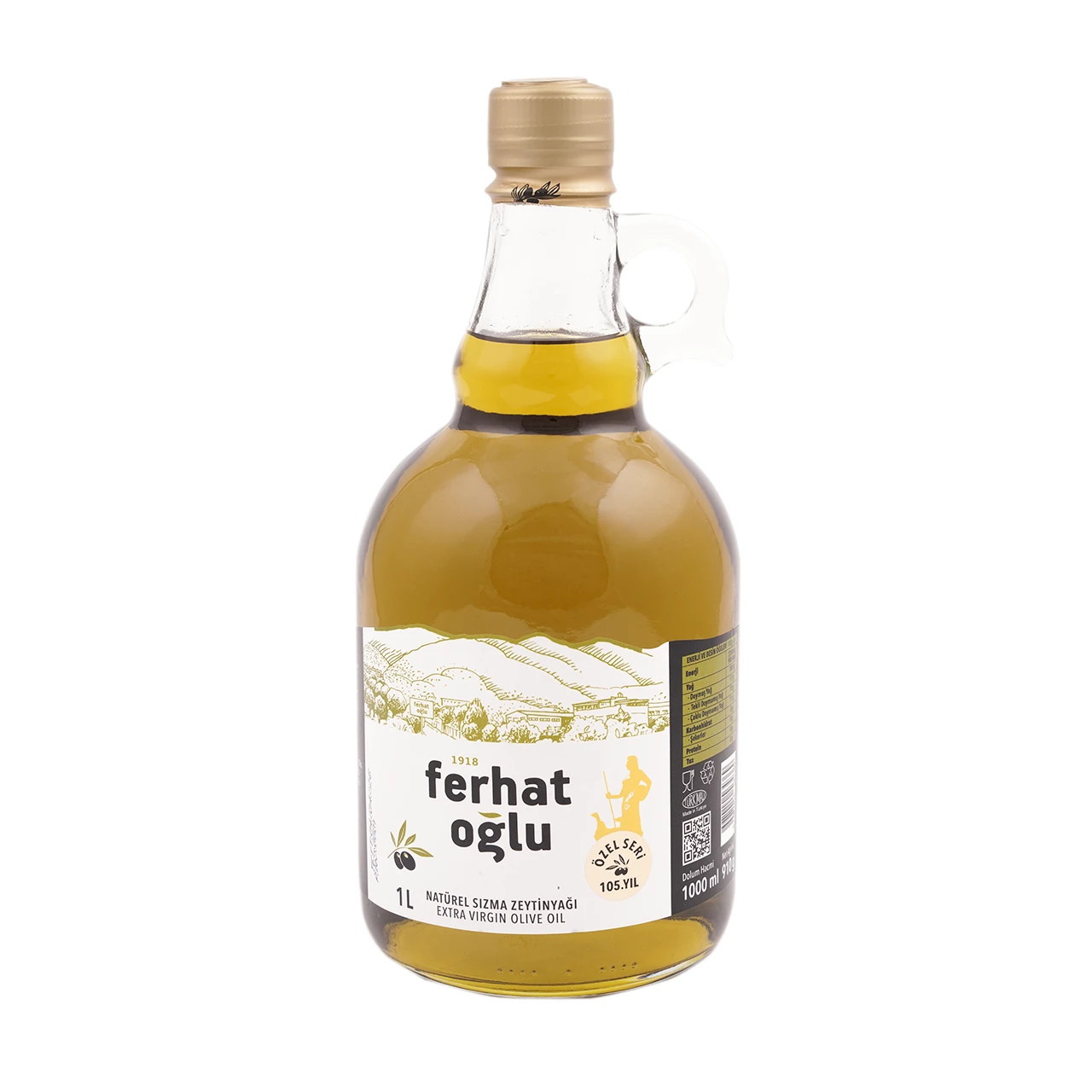 Natürel Sızma Zeytinyağı 1LT - 105. Yıl Özel Seri